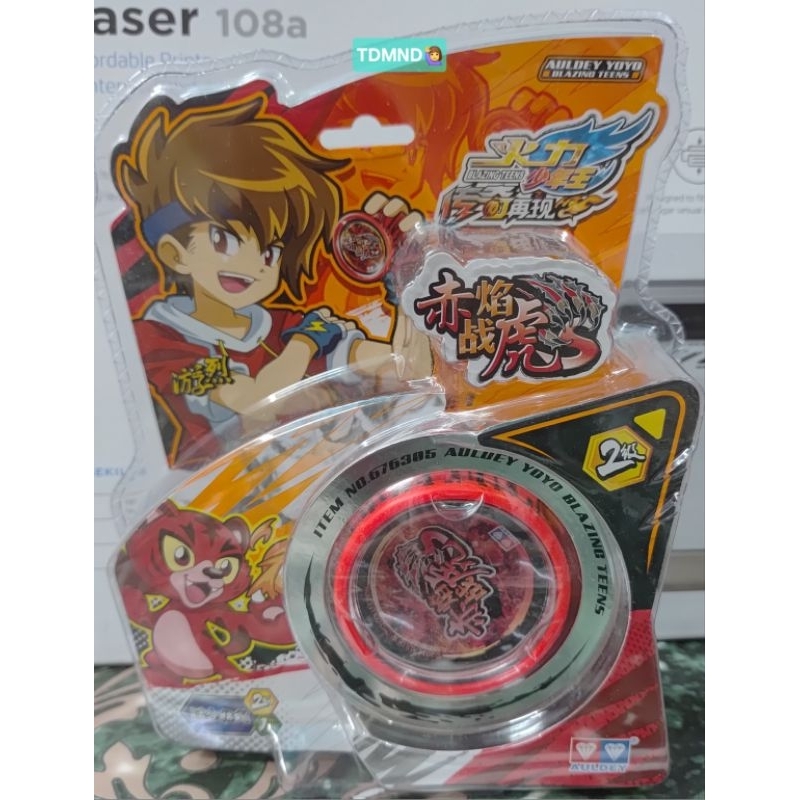 [REAL IMAGE] BlazingTeen5. Amazing Yoyo. God Tiger Yoyo Level 2 (FREE ...