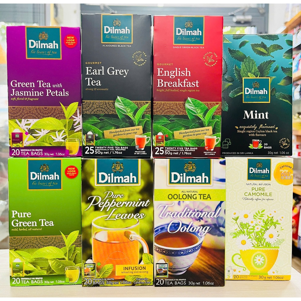 Dilmah Tea in Many Flavors - Dilmah Srilanka Tea | Shopee Singapore