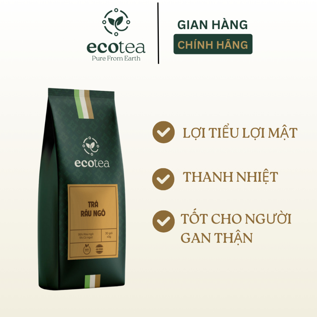 Ecotea Corn Silk Tea Clears Heat, Benefits Gallbladder, Good for People ...