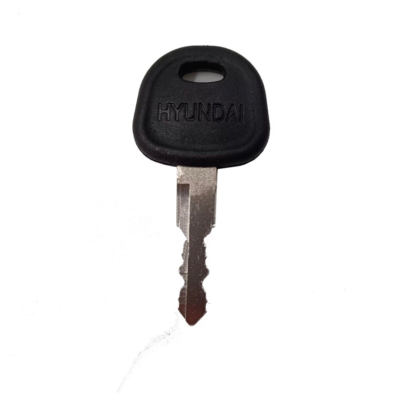 Hyundai 002 excavator and crane key blank, high quality plastic, brass ...