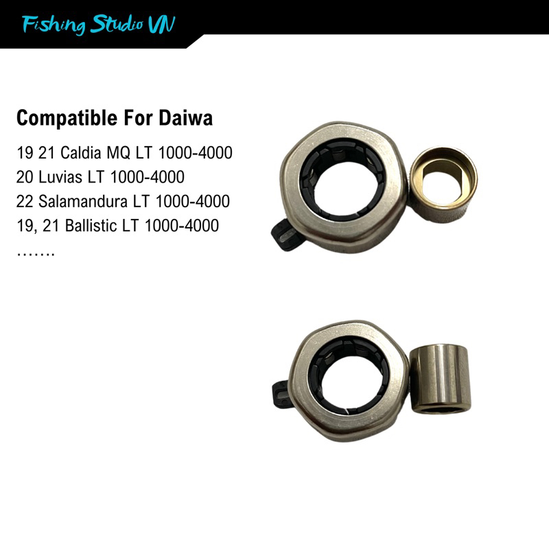 Cylindrical Roller Bearing Daiwa One-Way Anti-Reverse Roller Clutch Bearing   Reel Repair Part By Model Fishing Reel Part