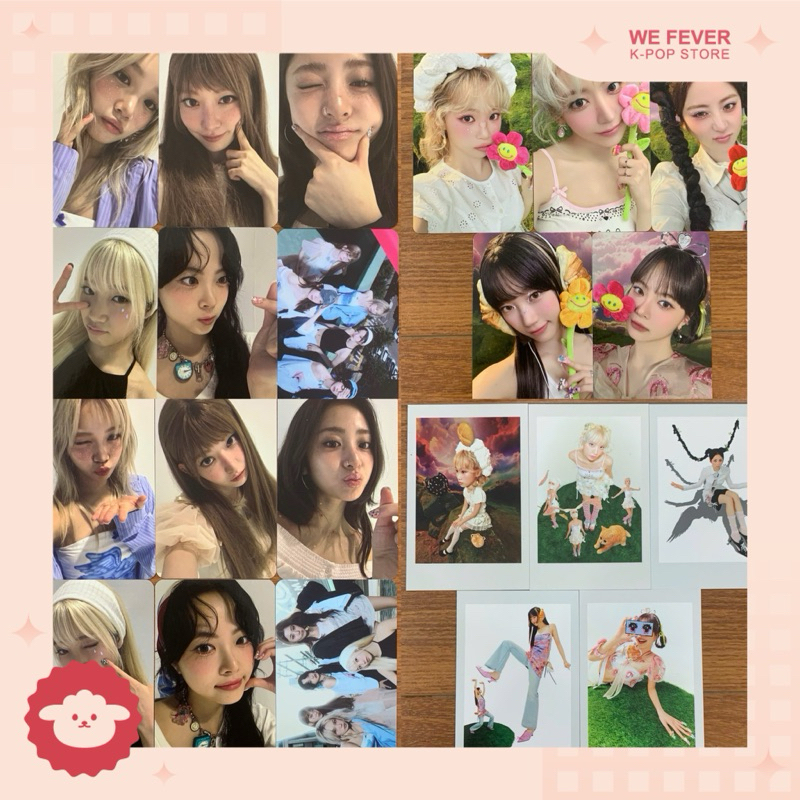 Pob Weverse Yes24 Knpops Rounded Photocard [CRAZY] POB | Le SSERAFIM ...