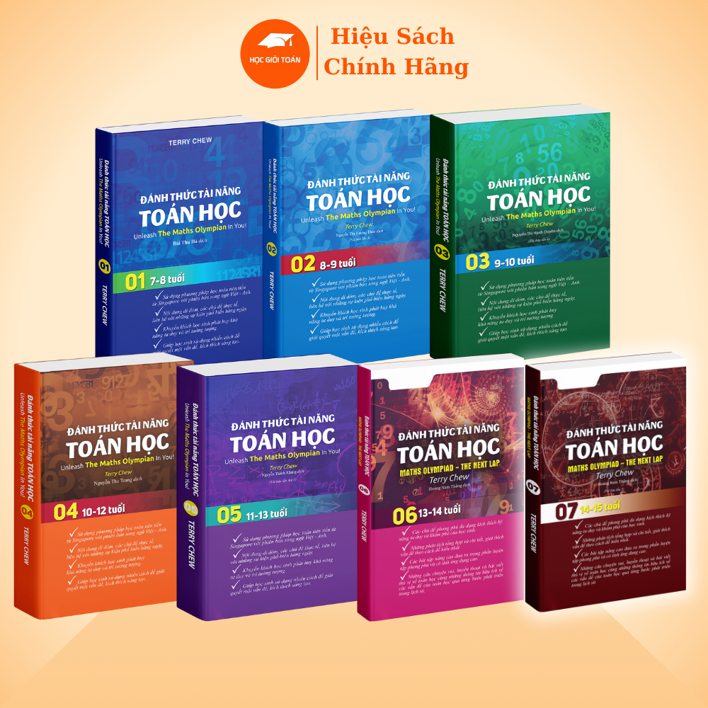 Awakening Math Talent Book, Bilingual Singapore Math Grades 1 - 9 (Set ...
