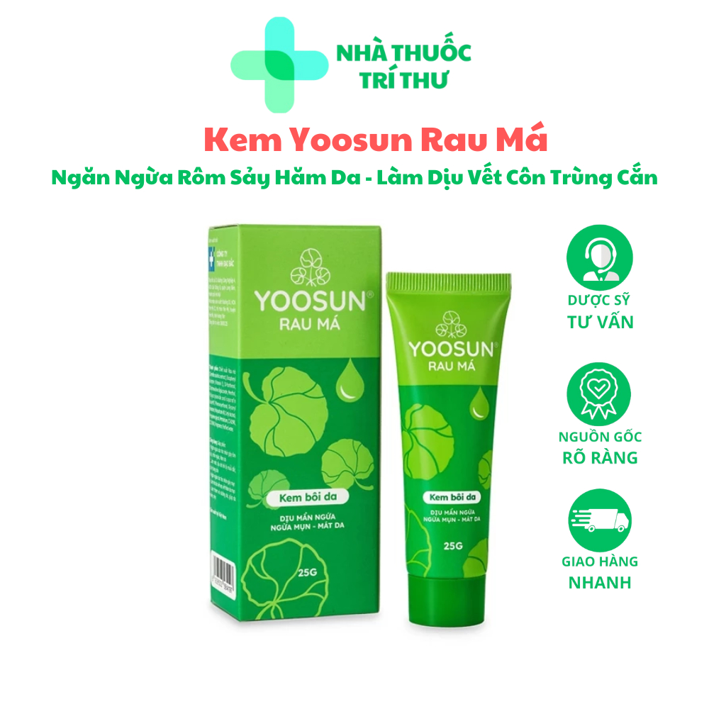 Yosun Gotu kola Cream Prevents Heat Rashes - Soothes Insect Bites ...