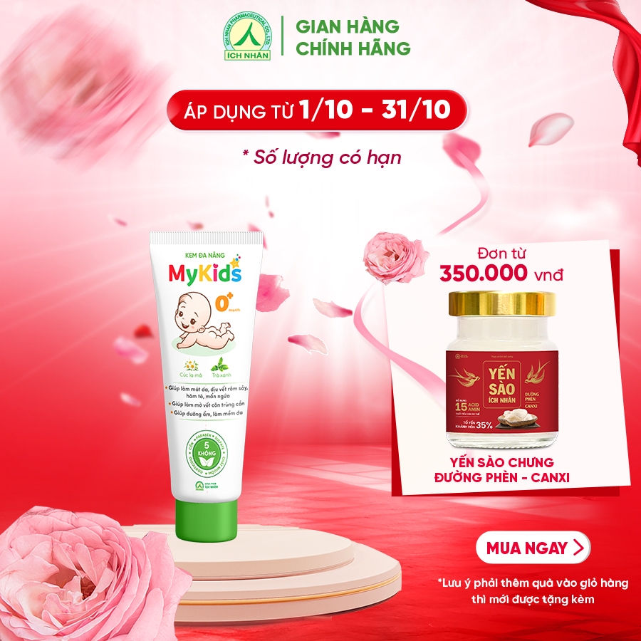 Mykids multi-purpose cream cools the skin, soothes heat rash, diaper ...