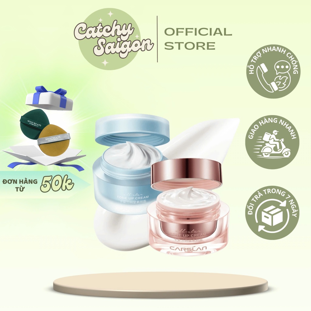 [CARSLAN] CARSLAN Tone Lifting Cream, Natural Skin Tone Enhancement ...