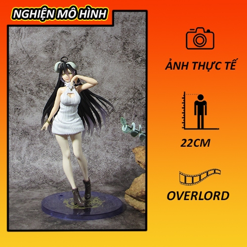 Albedo master female model - Standing holding hair - 22cm - OVERLORD ...