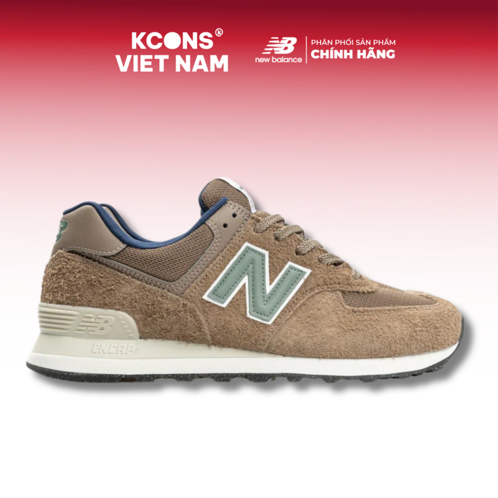 New Balance 574 Sunday Morning Shoes Brown U574SBB Shoes Men s Flat Sole Sneaker Shopee Singapore