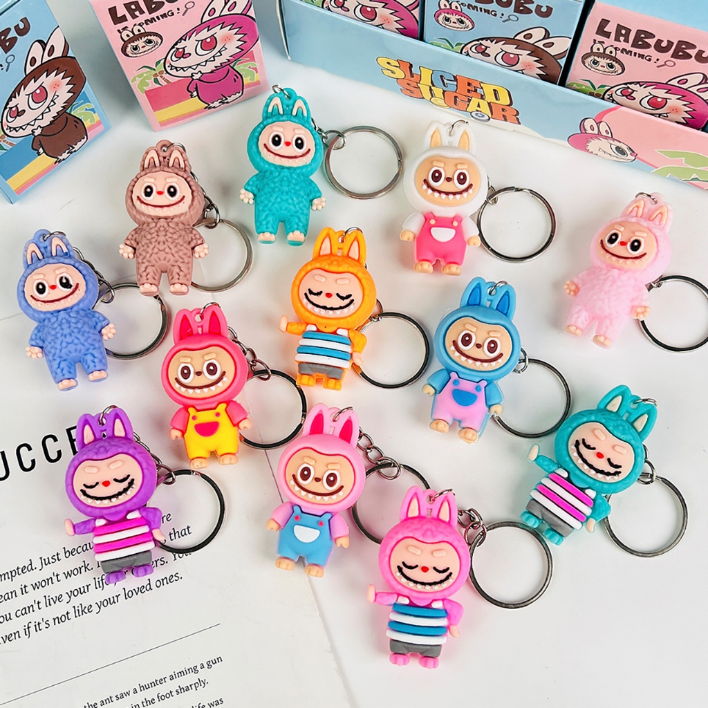 Labubu Character Model Keychain Blind Box, Blindbox Surprise Gift Box ...