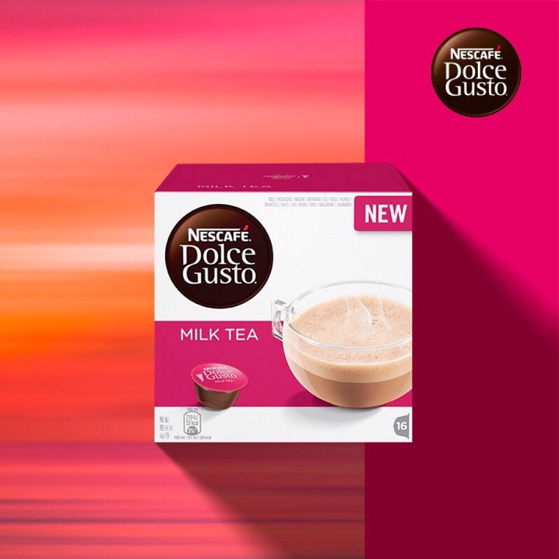 Milk Tea Dolce Milk Pods HOT NEW FLAVOR Nescafe Dolce Gusto Coffee