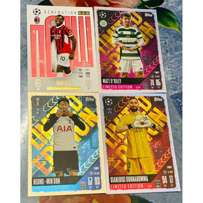 [GENUINE] Match ATTAX LIMITED 24/25 PLAYER CARD (Free Toploader