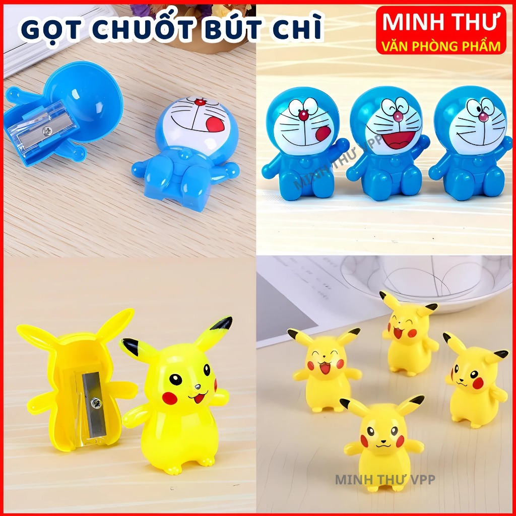 Combo of 2 cute DORAEMON DOREMON pencil sharpeners for elementary ...