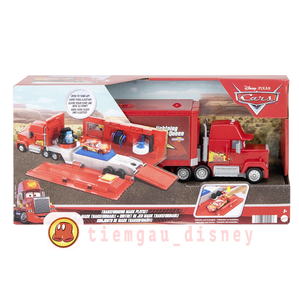 Disney Car Pixar Mack Transformation Car - Genuine Mattel | Shopee ...