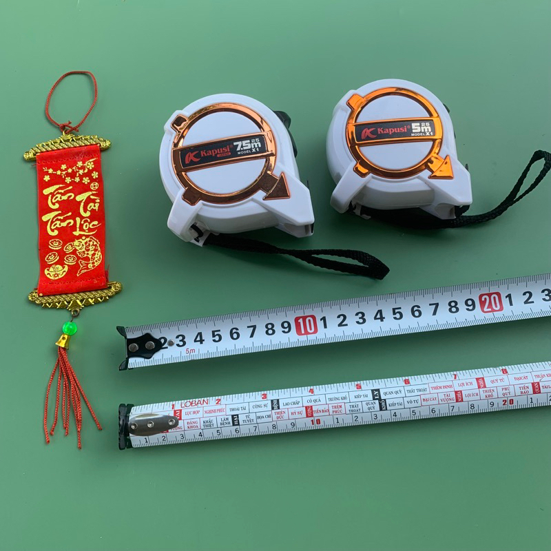 Retractable Ruler, Tape Measure, 5m Japanese Kapusi Steel Meter Ruler ...