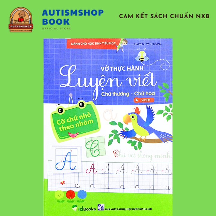 Practice notebook for writing lowercase letters, uppercase letters, and ...