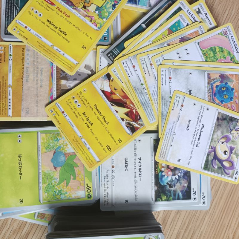 Pokemon TCG card Random common card combo pack | Shopee Singapore