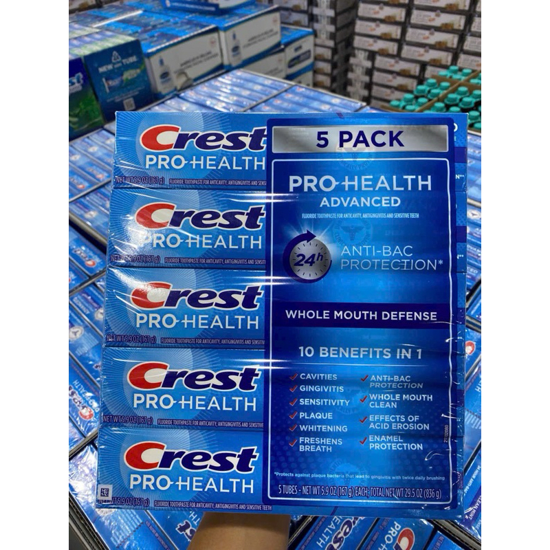 [New model costco date 2026] tube of Crest Pro Health Advanced ...