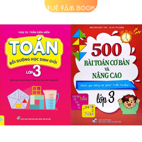 Book - Math Combo to Cultivate Excellent Students Grade 3 (ND) + 500 ...