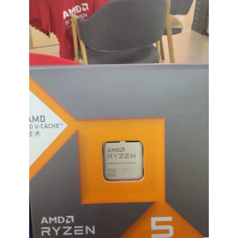 AMD Ryzen 5 7600x3D CPU Processor new box (Gaming product) | Shopee ...