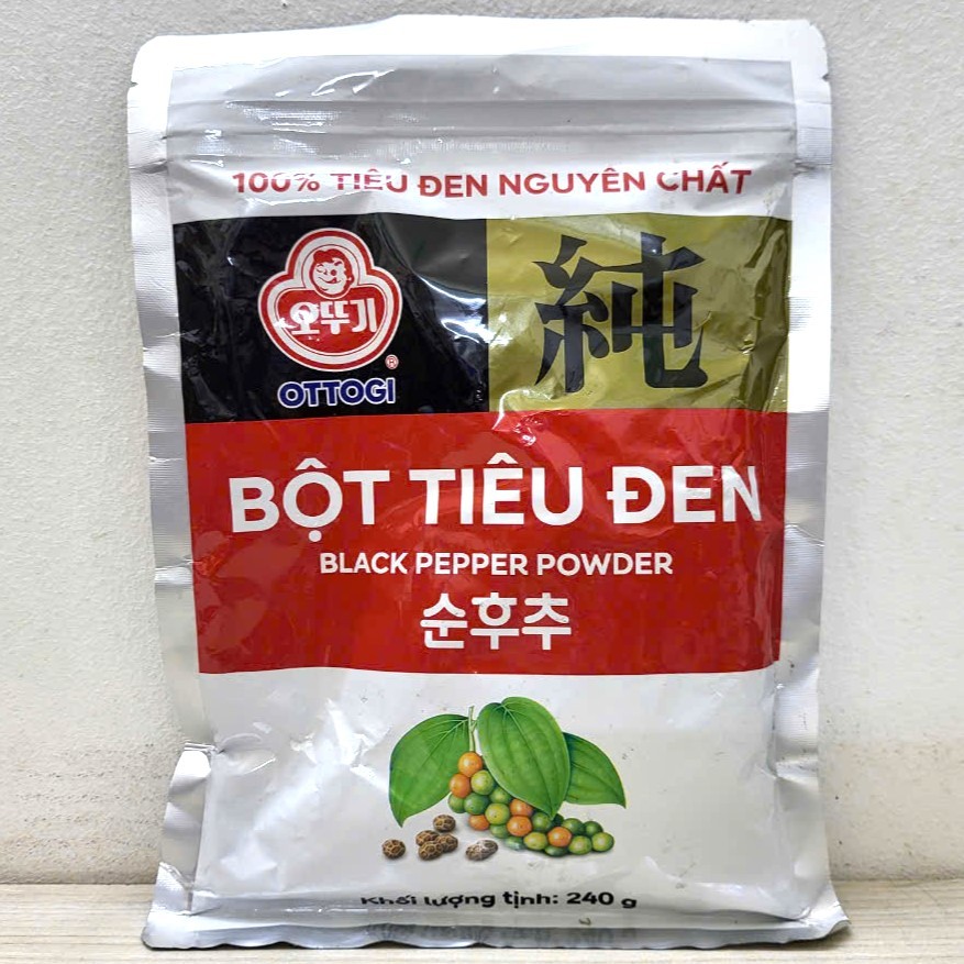 Ottogi + 240g package + PURE Black Pepper Powder Black Pepper Powder ...