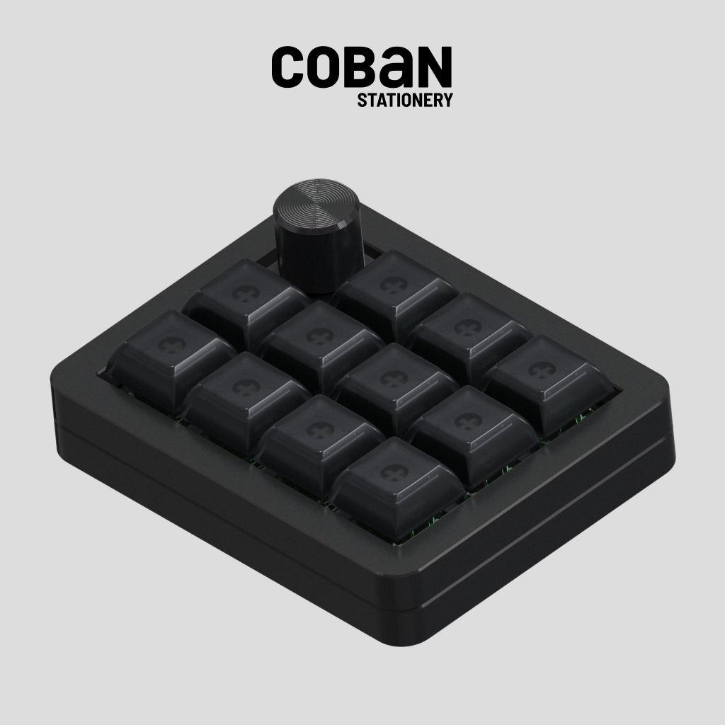 Cobalt Pad 12A - Small mechanical keyboard with programmable shortcut ...