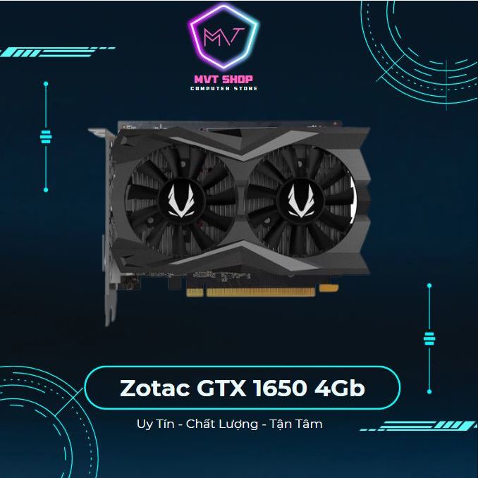 Zotac Gtx 1650 Amp 4gb Gddr6 1650 Amp Core Zotac Nvidia Gtx 1650