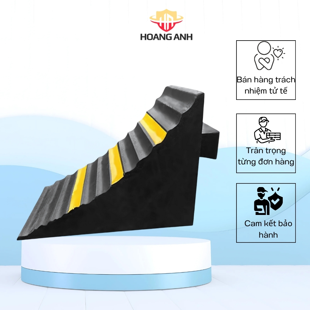 Reflective black triangle wheel back stop. | Shopee Singapore
