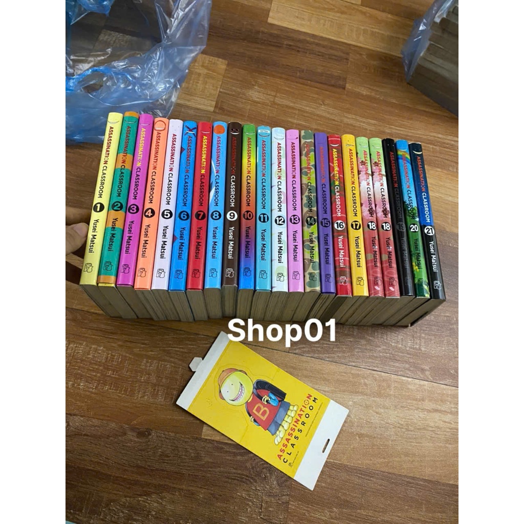 Old notebook Assassination Classroom full set of odd combos | Shopee ...