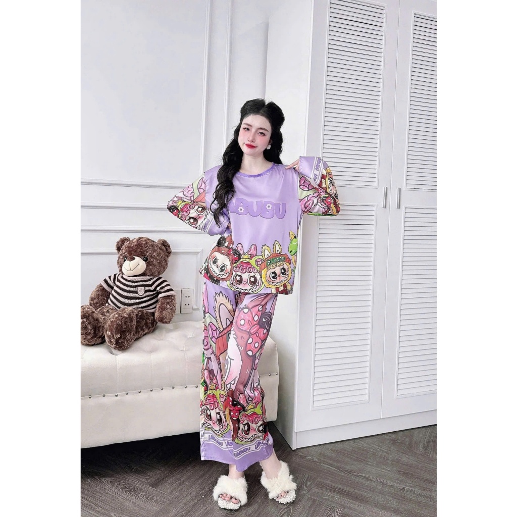 Pijma women's pajamas set with latin long and short sleeves - test ...