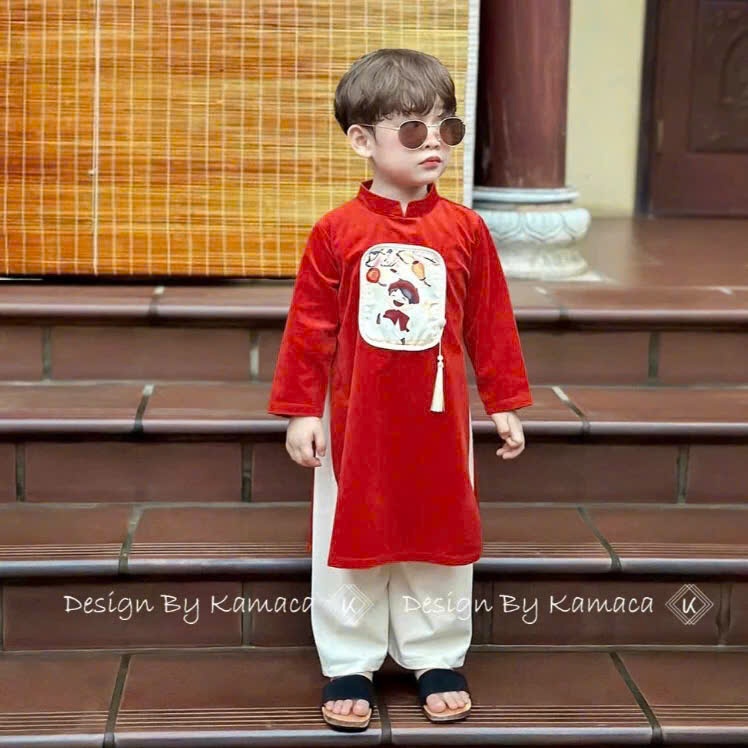[KAMACA 2025] Ao Dai An KAMACA for babies - ao dai for boys and girls ...
