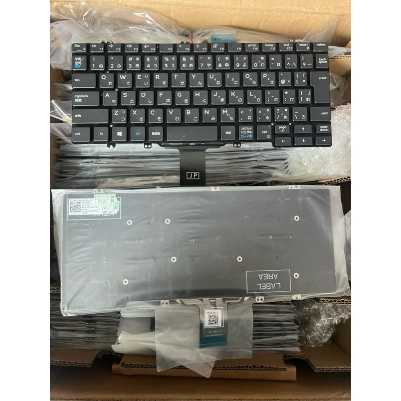 Japanese laptop keyboard Dell Latitude 3300 5310 5300 7200 7300 (no led ...