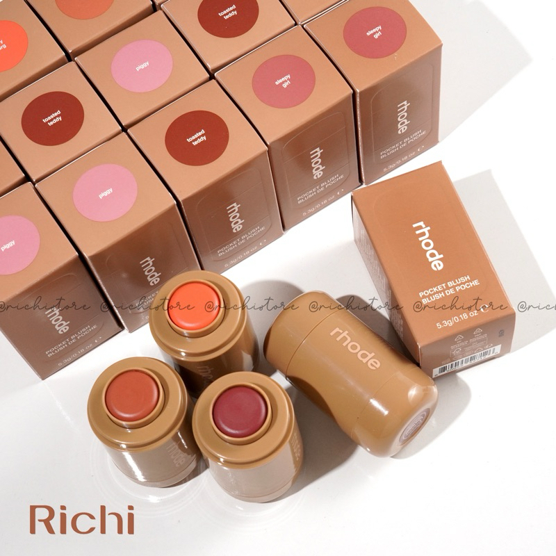 Rhode Pocket Blush fullbox 5.3g | Shopee Singapore