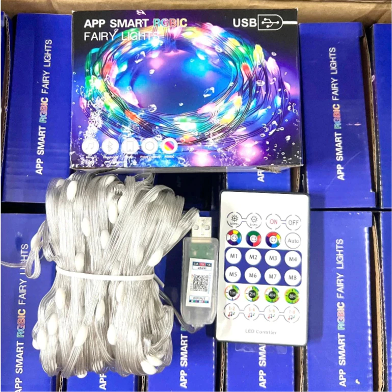 Rgb rice grain Led strip 16 million flashing colors 10M 20M free sound ...