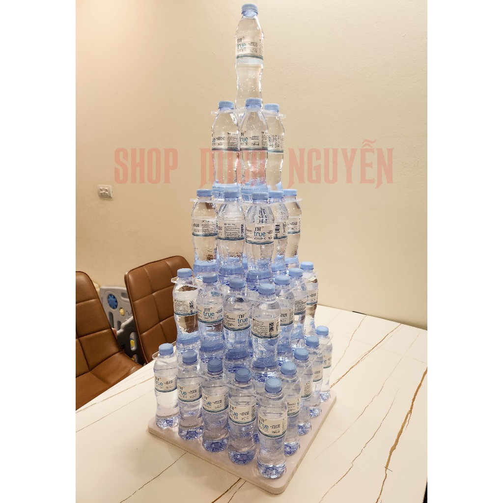 7-layer SQUARE WATER TOWER STORAGE TRAY (BASE INCLUDED) | Shopee Singapore