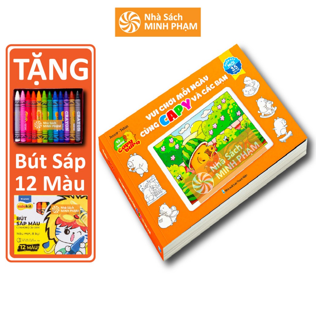 Book - Capybara Coloring Book - Have Fun Every Day with CAPY and ...