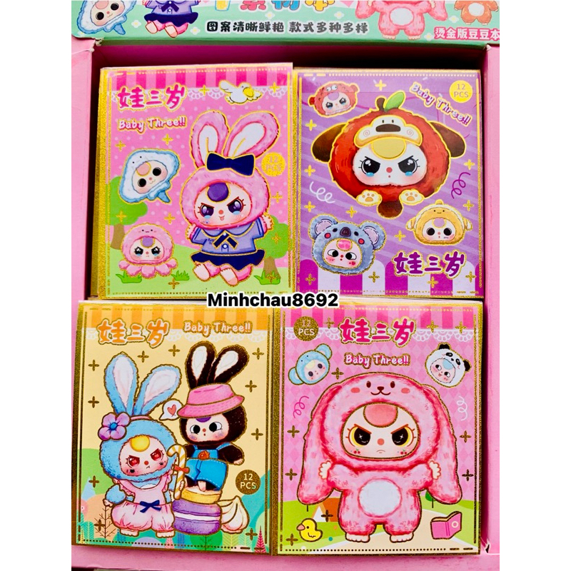 ( Collection ) Natra, Baby three - Baby three sticker book, natra image ...