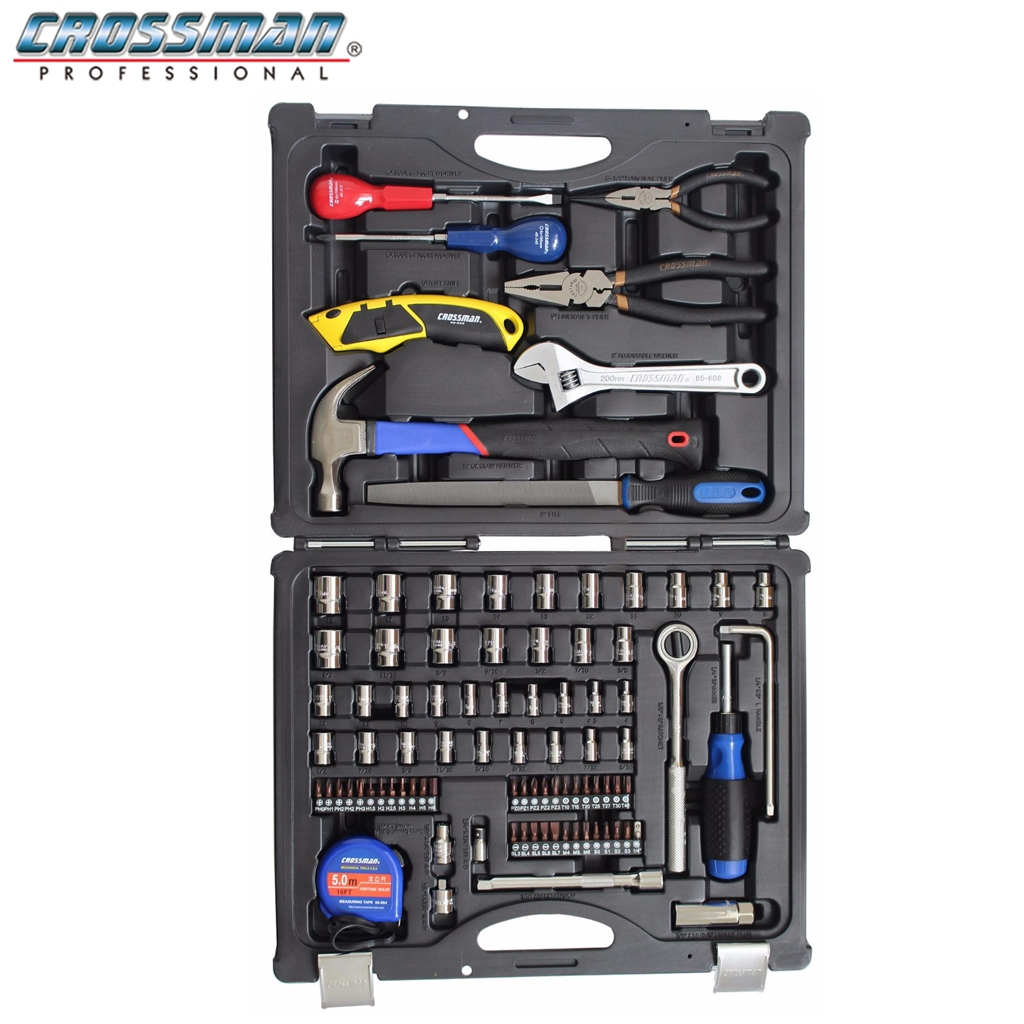 Crossman 99-060 90-piece premium multi-tool set - 1/4 AND 3/8 PRESSURE ...