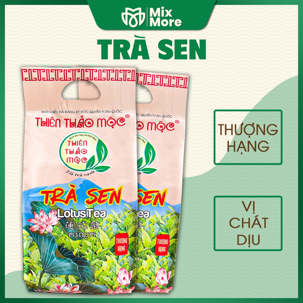 Premium Thien Thao Lam Dong lotus tea with natural, astringent lotus ...