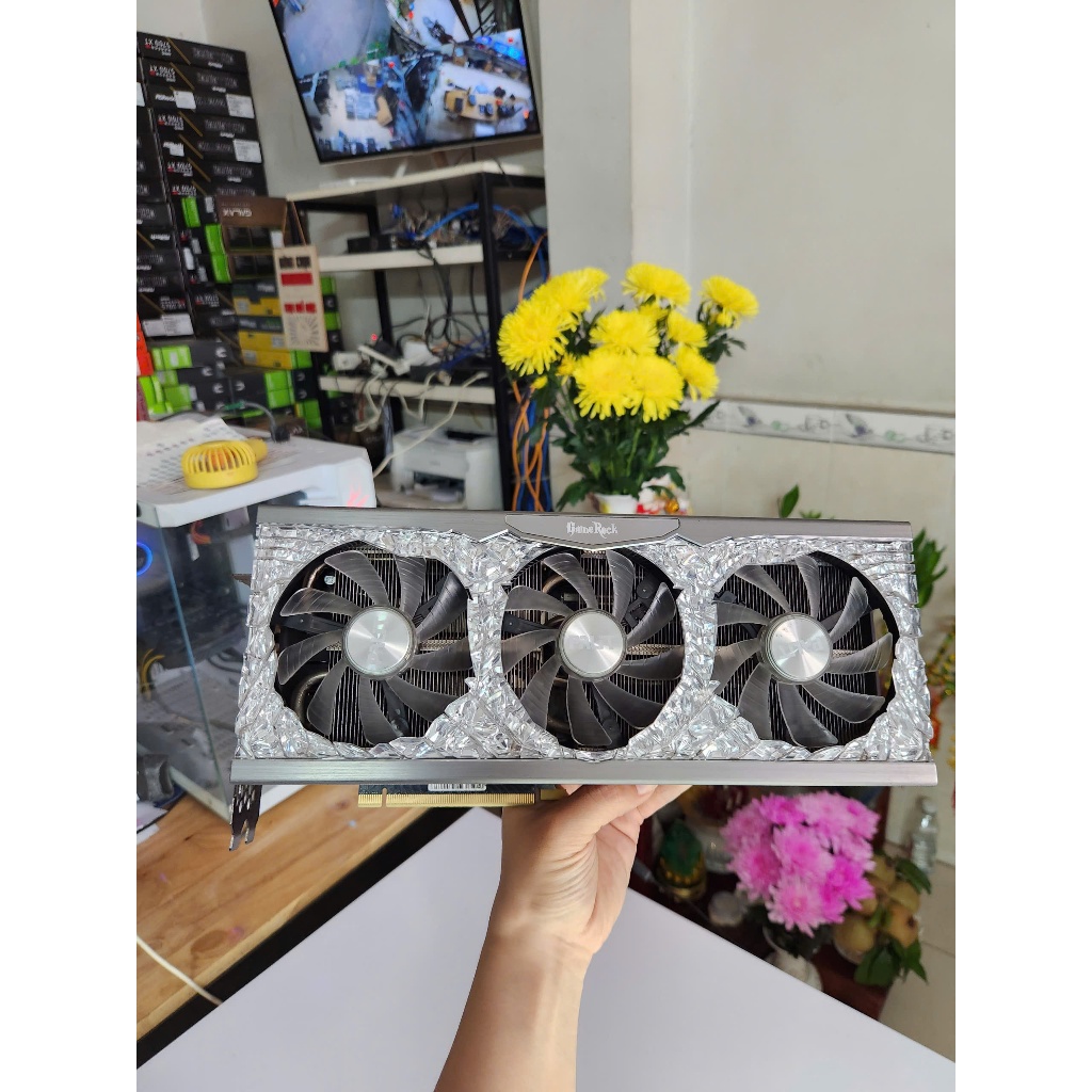 Vga Palit GeForce RTX 3070 GameRock 8GB GDDR6 | Shopee Singapore