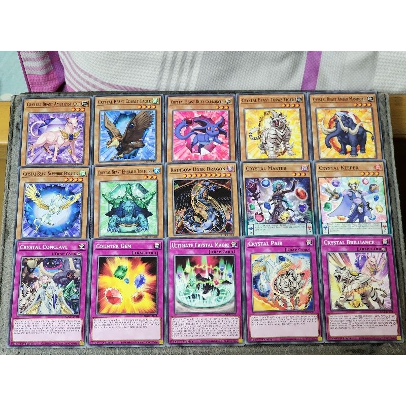 Crystal Beast Full Tcg card Set (2 photos) | Shopee Singapore