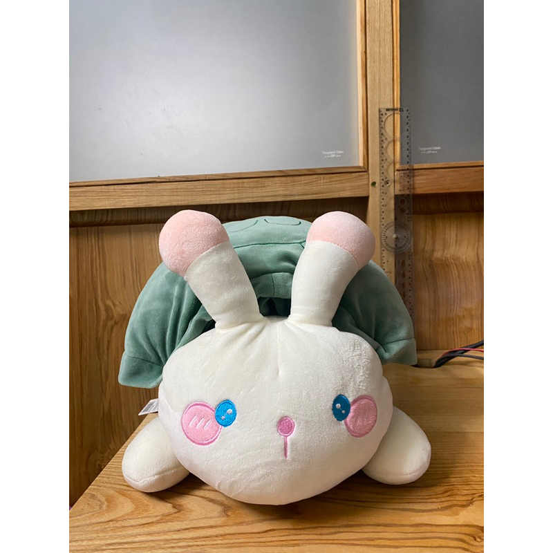 Bunny teddy bear wearing turtle shell | Shopee Singapore