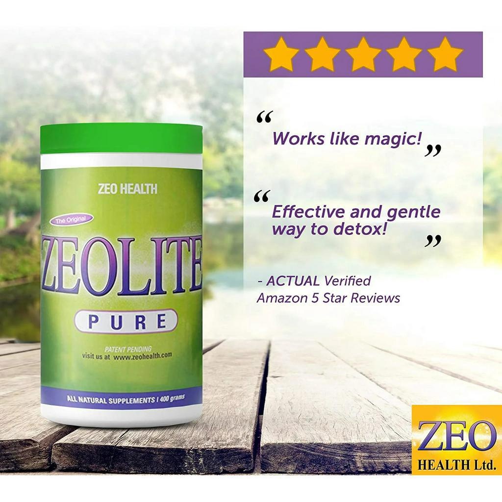 Zeolite Zeo Health Powder Supports Heavy Metal Detoxification 400g ... - Zeolite For Beardie'S Health