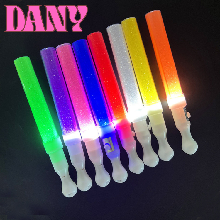 DANY GLOWING PLASTIC STICK, LED LIGHTSTICK NECK STAND FOR CONCERT ...