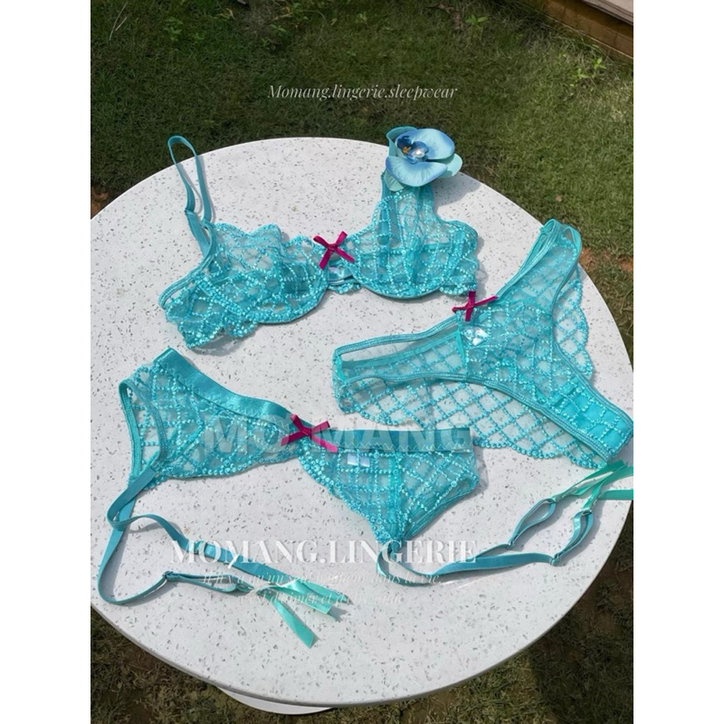dl038-lingerie-set-with-belt-turquoise-sexy-dreamy-design-embroidery