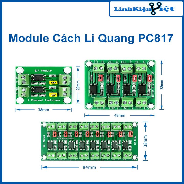 PC817 2 Channel / 4 Channel Optical Isolator Module | Shopee Singapore