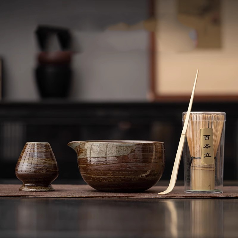 Japanese Matcha Tea Making Set (Includes Container as Pictured ...