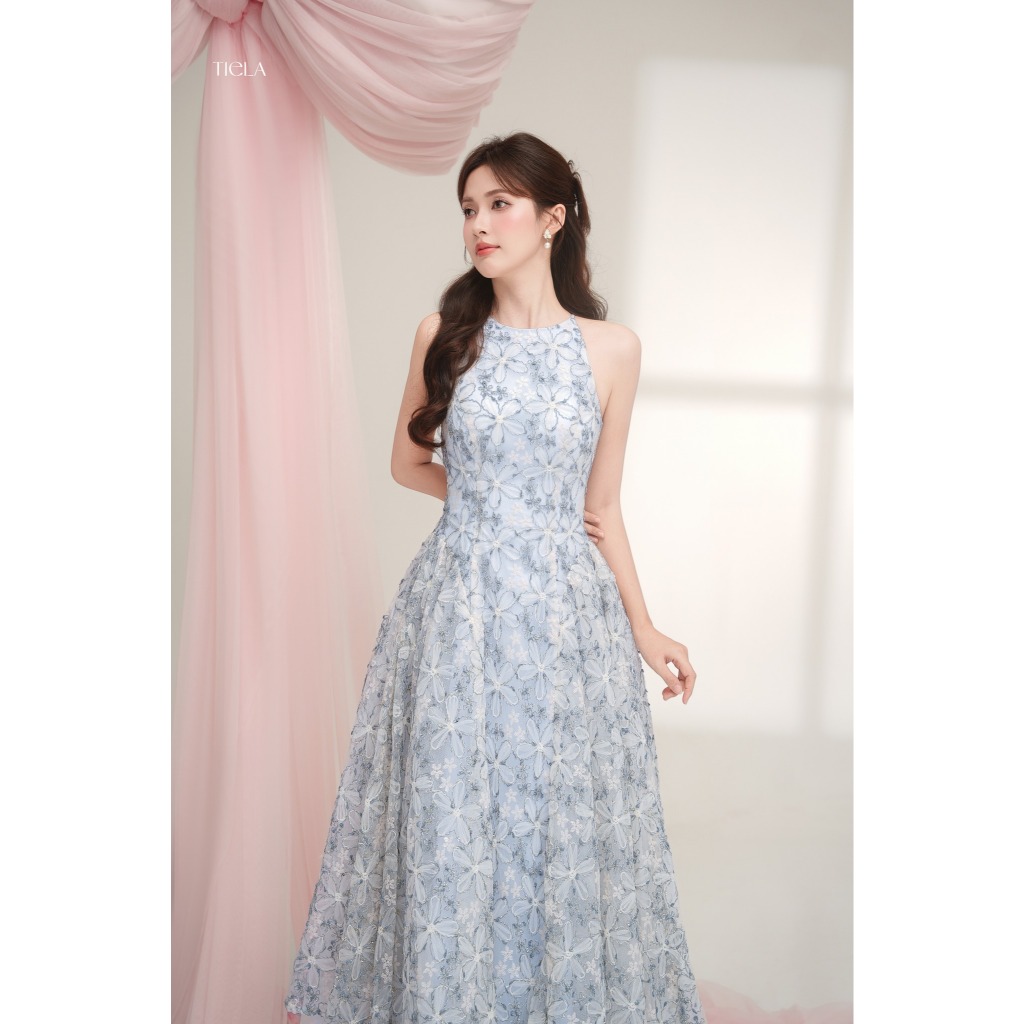 TIELA Long halter neck Dress - Briona Dress long dress dress woman | Shopee  Singapore