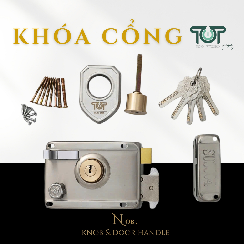 Top POWER Stainless Steel 304 hook gate lock with anti-collapsing ...