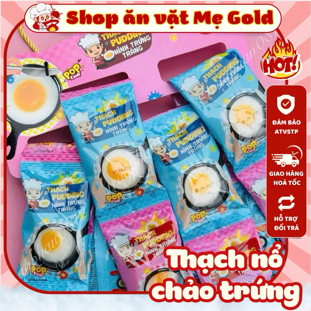 Fried egg pan-shaped exploding jelly Combo, fried egg pan jelly pudding ...