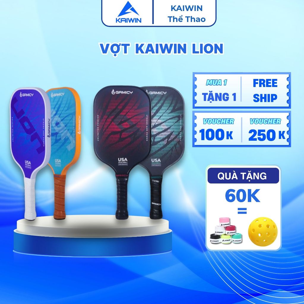 Lion Pickleball Racket Super Light, Durable and Beautiful Made of 100% ...